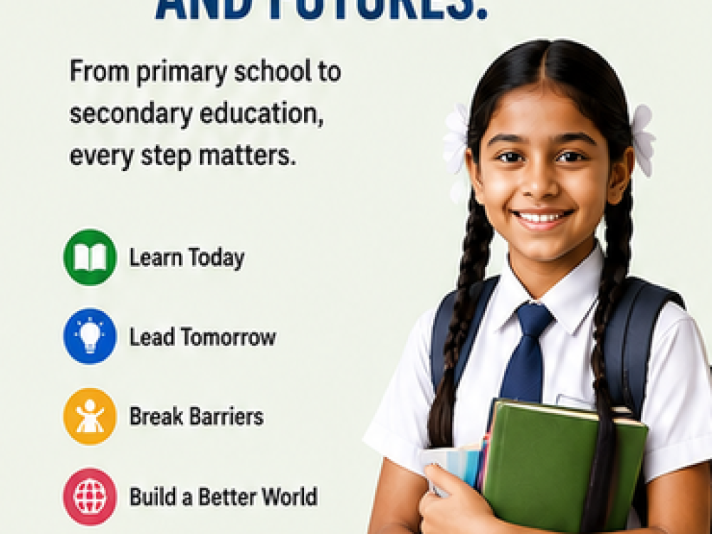 education builds dreams and futures